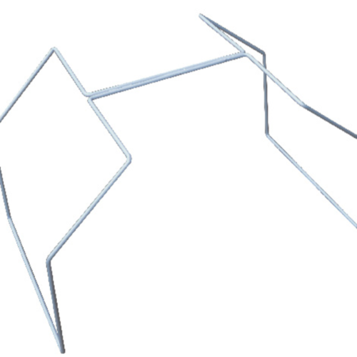 Arceau De Lit Acier Epoxy