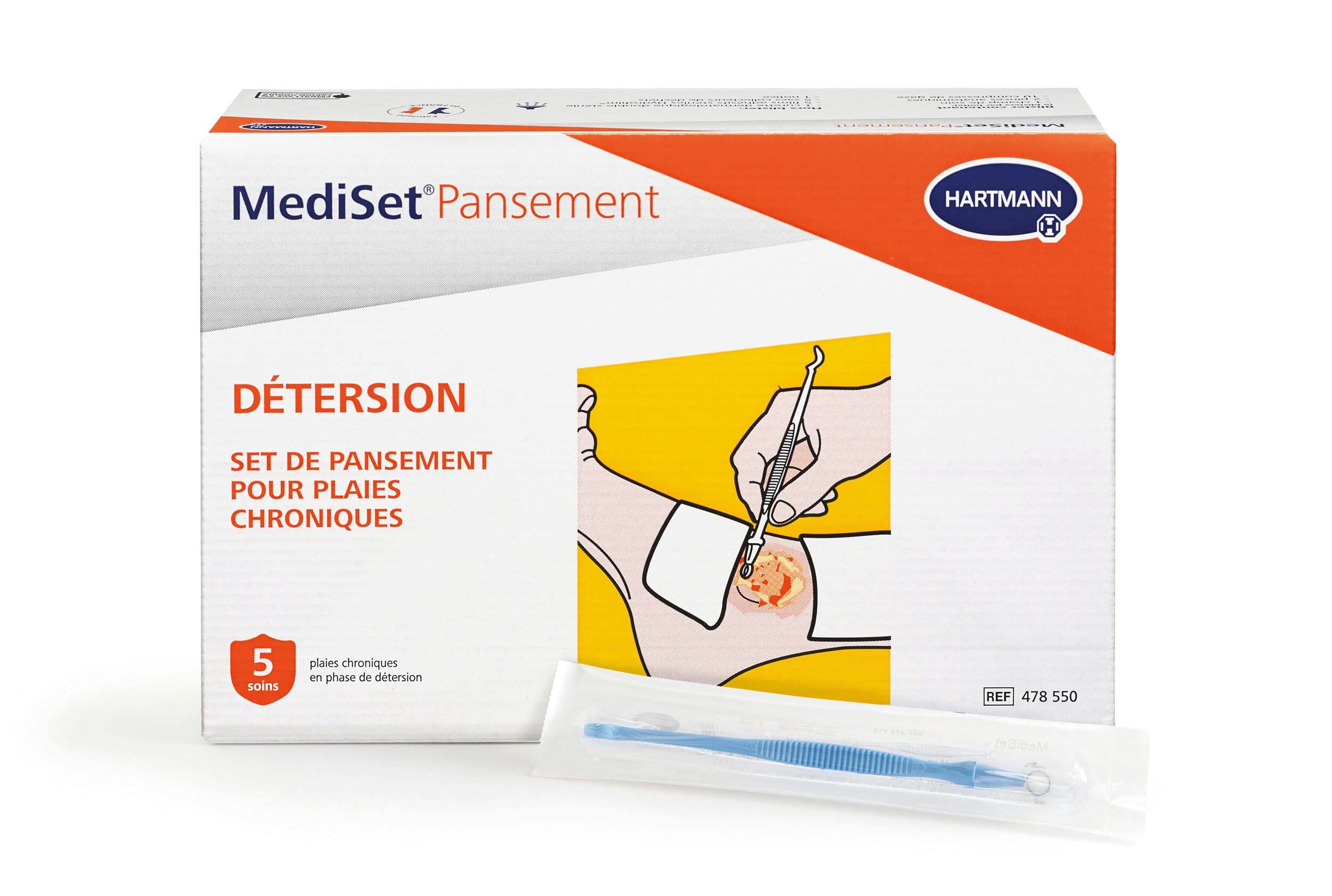 SET MEDISET PLAIE CHRONIQUE DÉTERSION