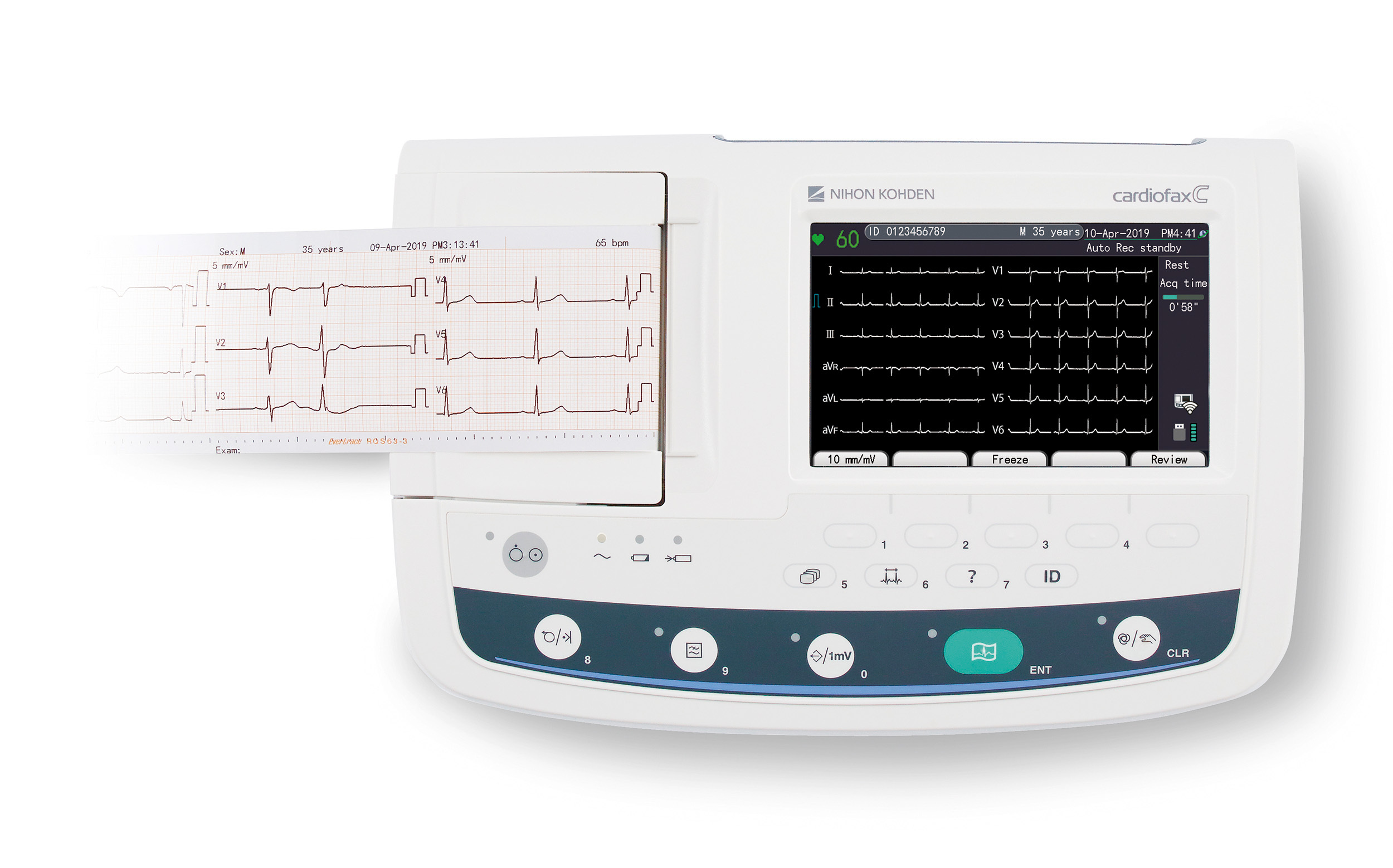 Électrocardiographe cardiofaxc ecg-3150