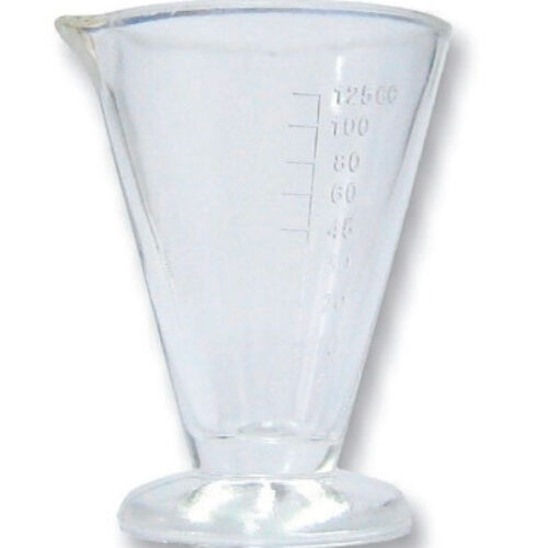 Verre à expérience gradué