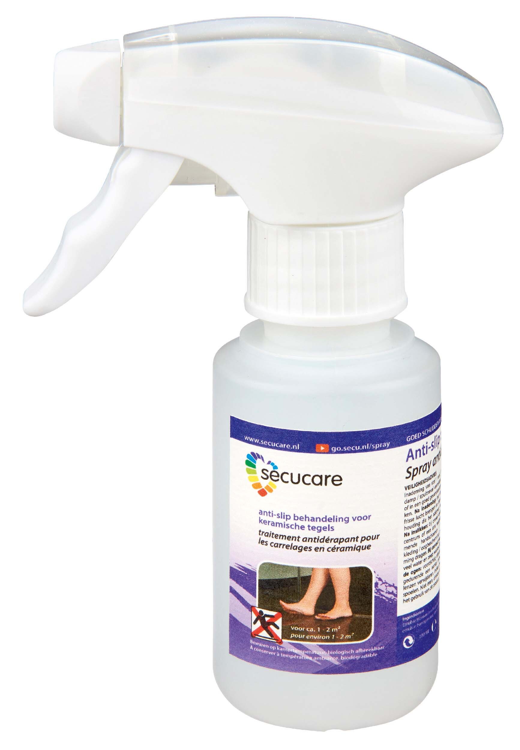 SPRAY ANTIDÉRAPANT POUR CARRELAGE SECUCARE