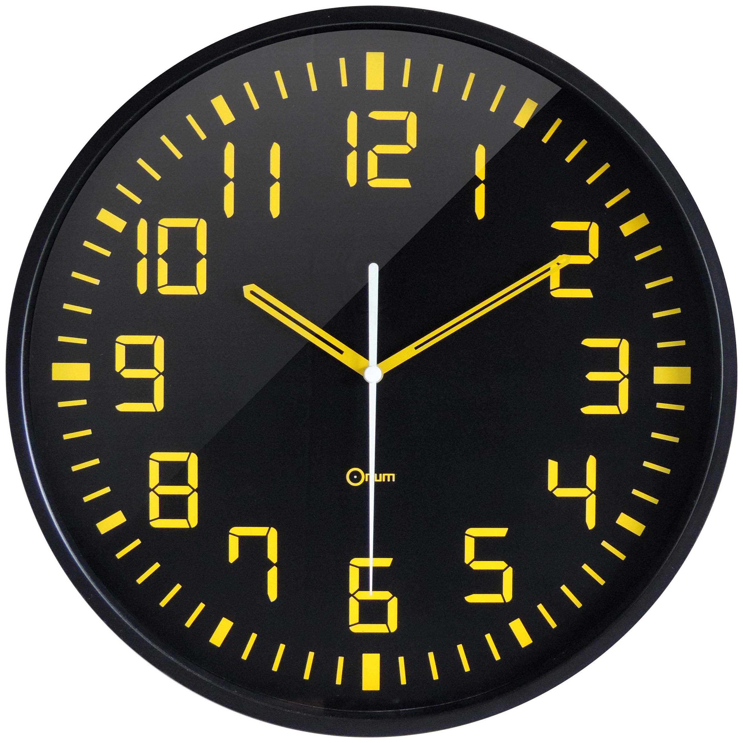 HORLOGE CONTRASTE SILENCIEUSE ø30 CM