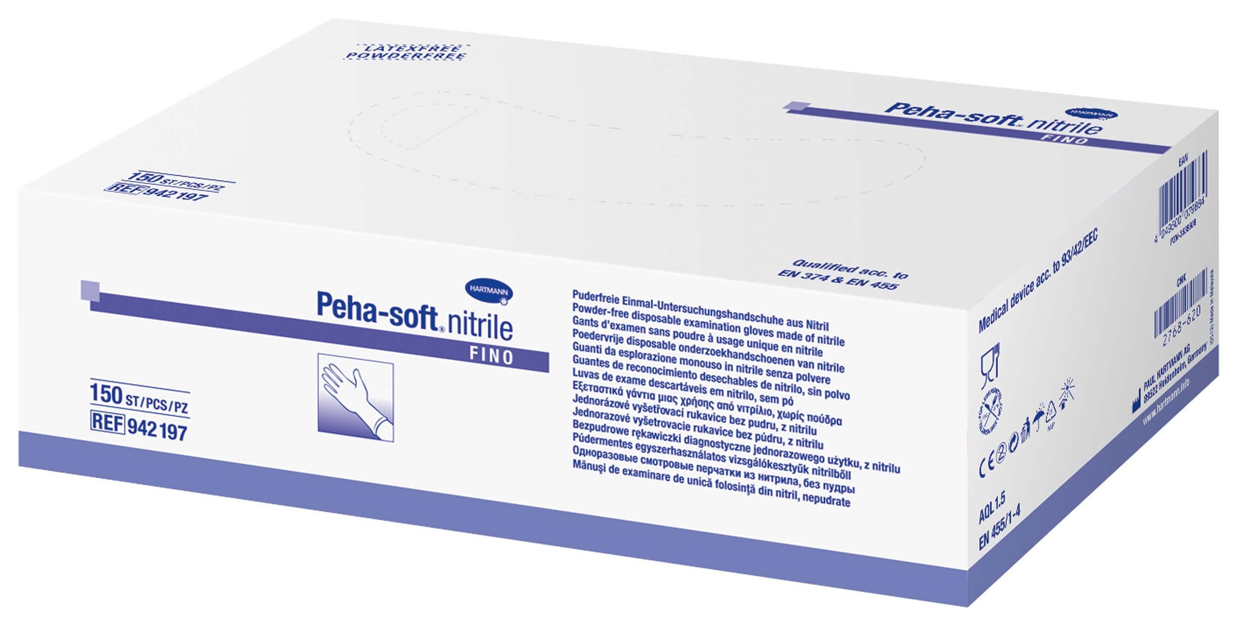 GANT PEHA-SOFTB NITRILE FINO NON STÉRILE