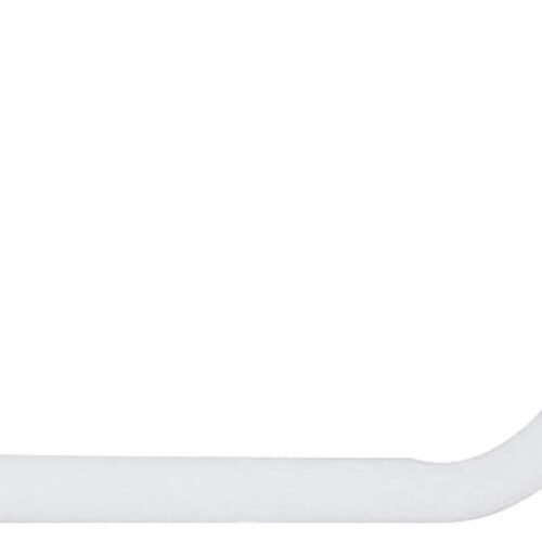 Barre Appui Epoxy Courbe 52Cm Blanc JOLETI